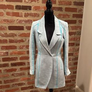 Elegant Women's Teal Blazer